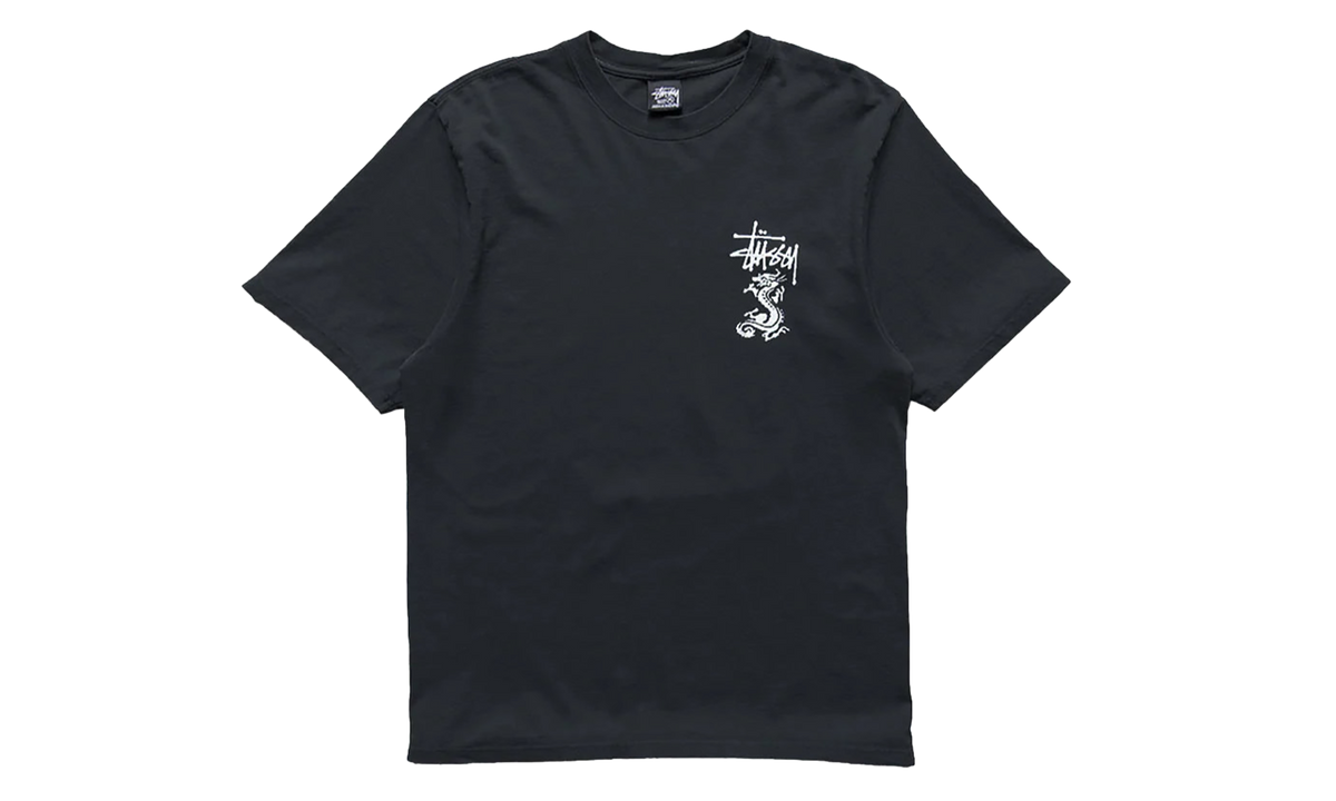 Stussy Double Dragon Pigment Dyed Tee "Black" STUS50