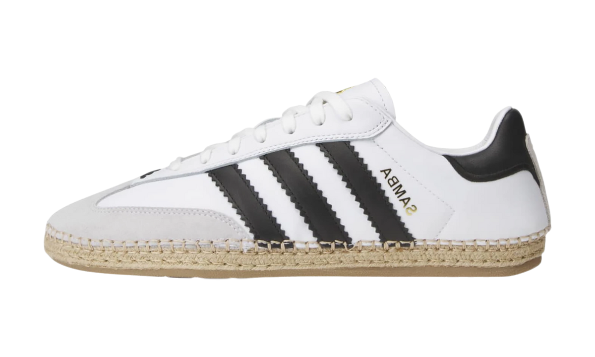 Adidas Samba Espadrille "CLOT - White / Black" KJ0274