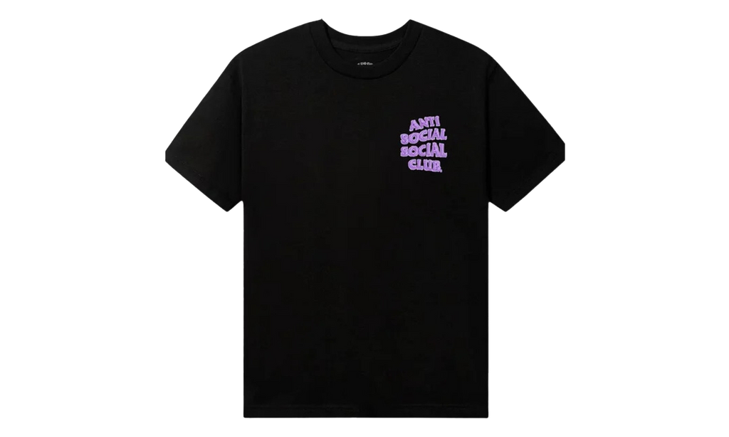 Anti Social Social Club Anthropomorphic Tee "Black / Purple" AS00109