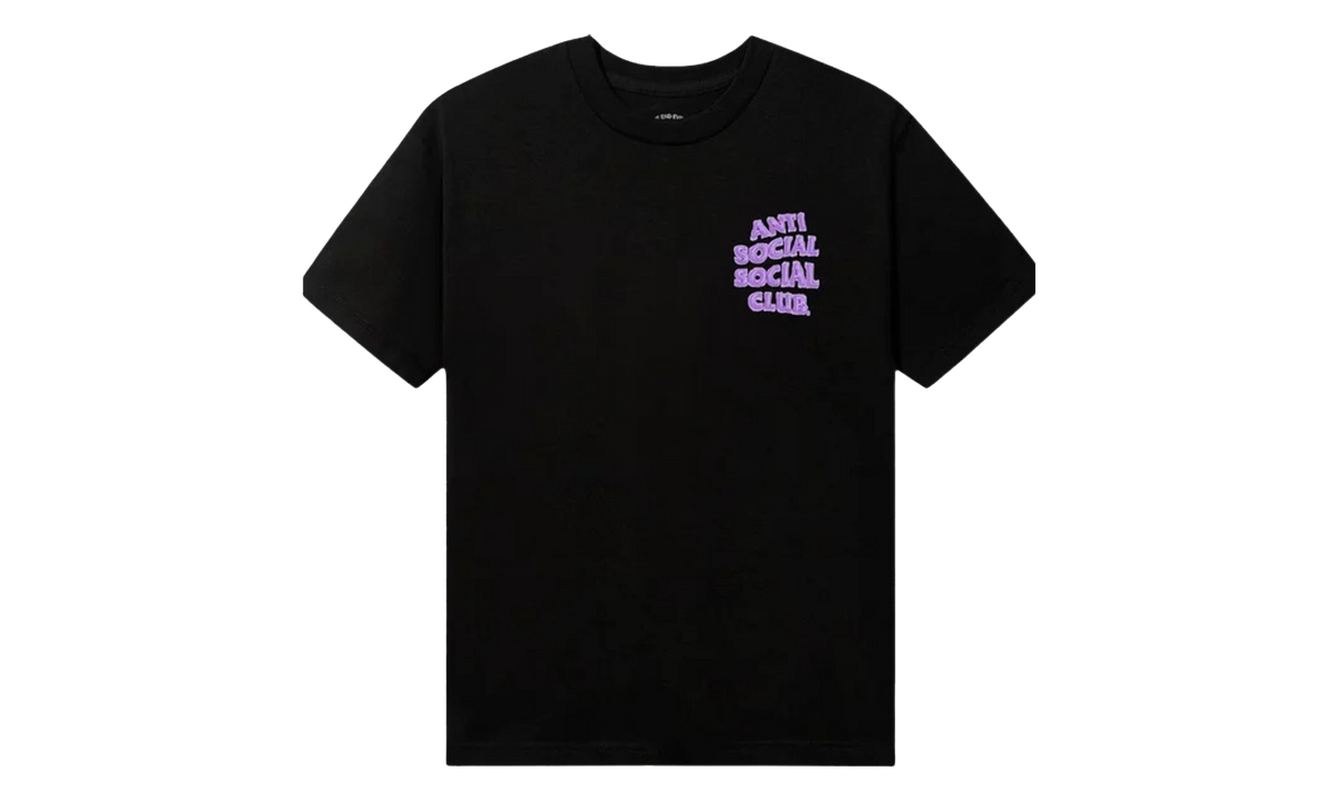 Anti Social Social Club Anthropomorphic Tee "Black / Purple" AS00109