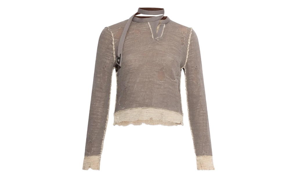 Diesel M-Dracarina Long Sleeves Top WMNS "Grey" A23721 0EGEG 7FM