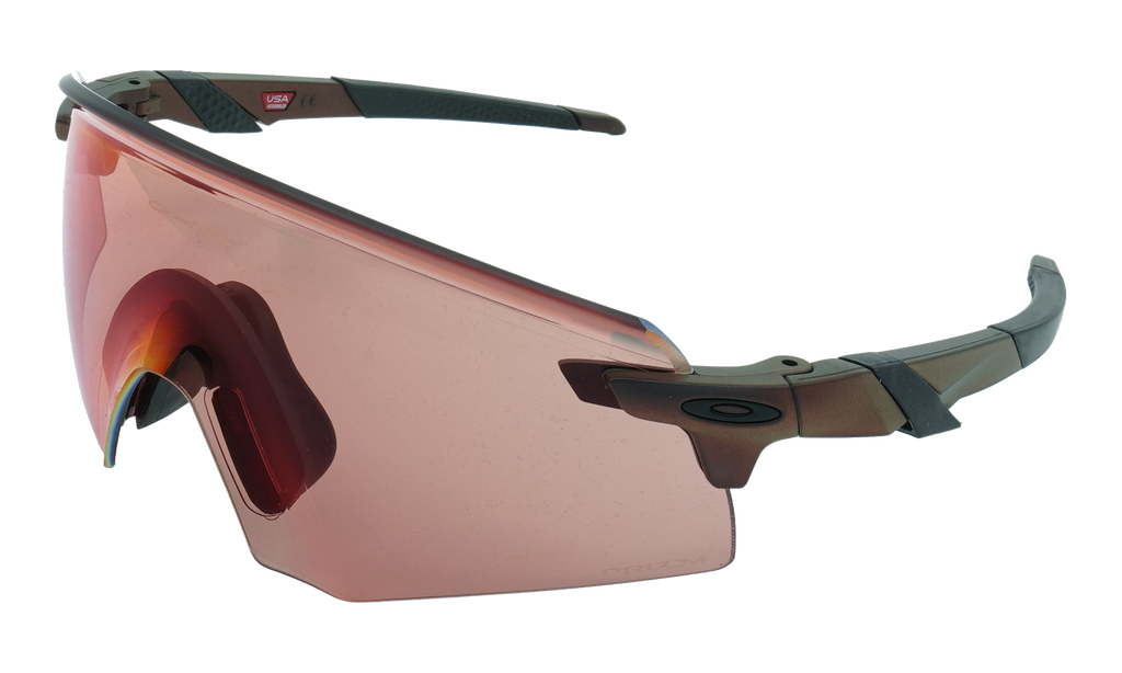 Oakley Encoder Sunglasses "Matte Black Red Shift / PRIZM Trail Torch" OO9471 08