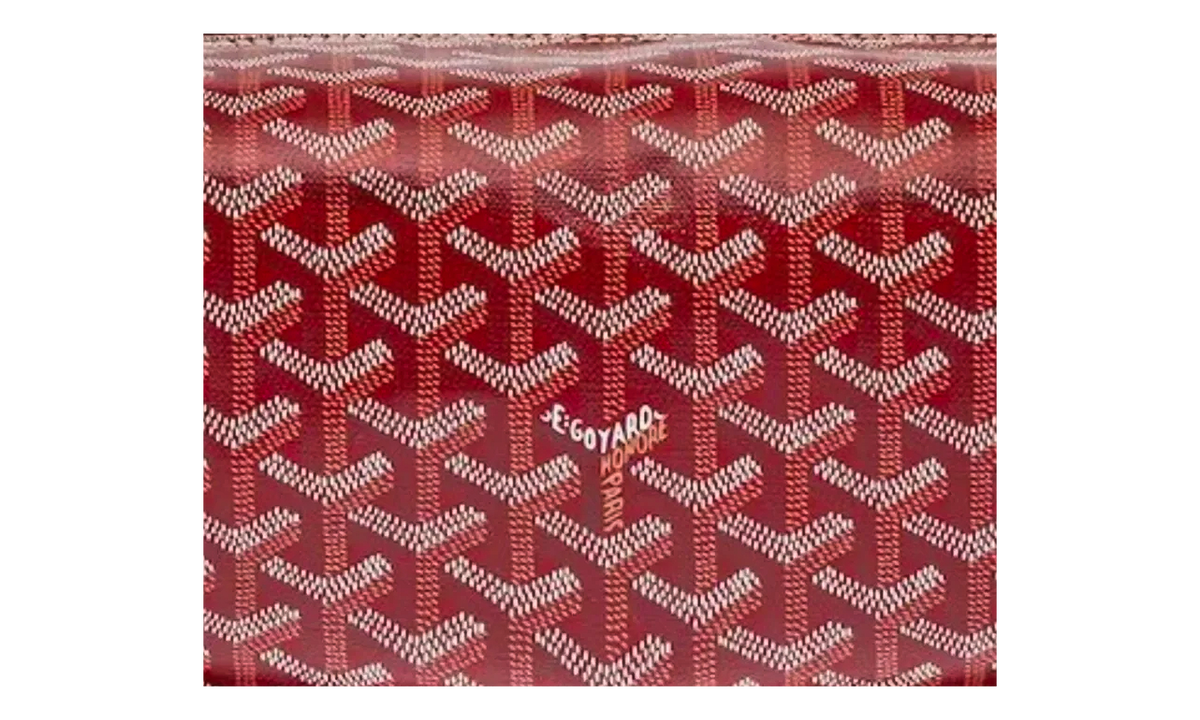 Goyard Boeing 25 Toilet Bag "Red" GOY74