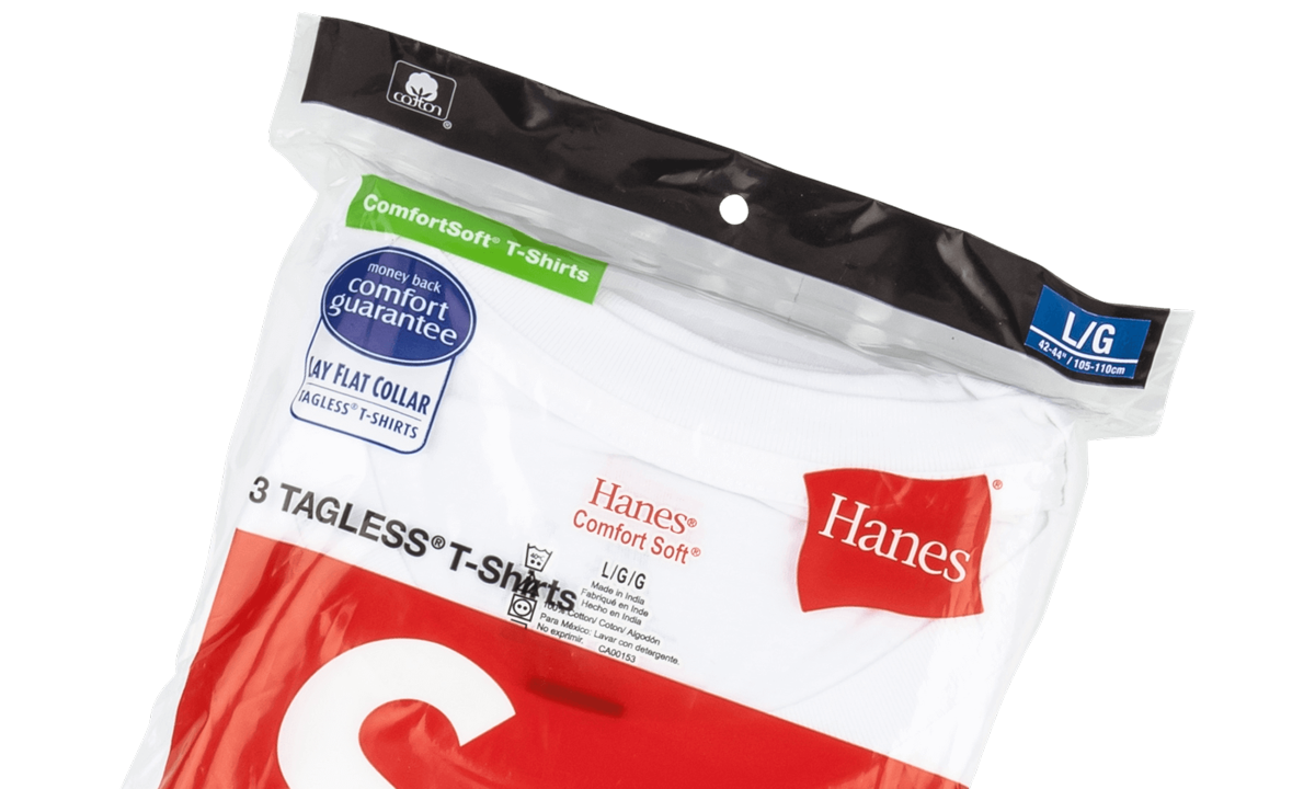 Supreme Hanes Tagless Tees (3) "White" SU0640