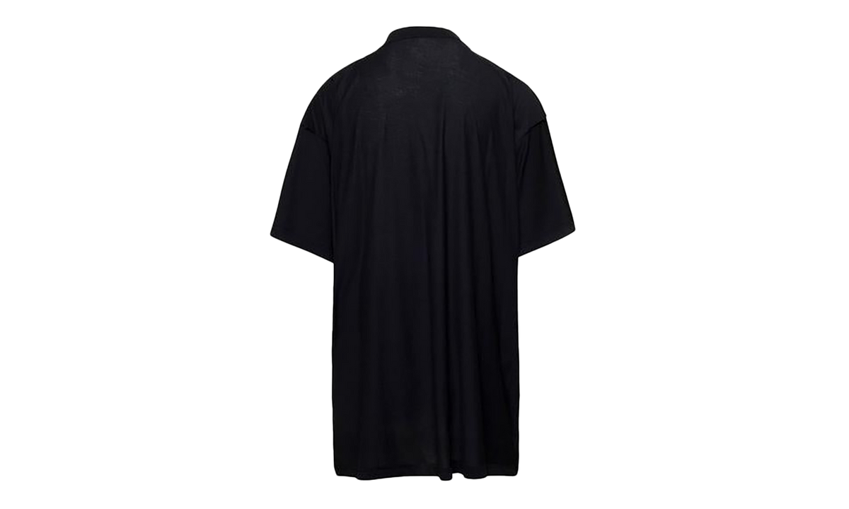 Balenciaga AI Logo Inside Out Oversized T-shirt "Black Faded" 787358TQVJ41569