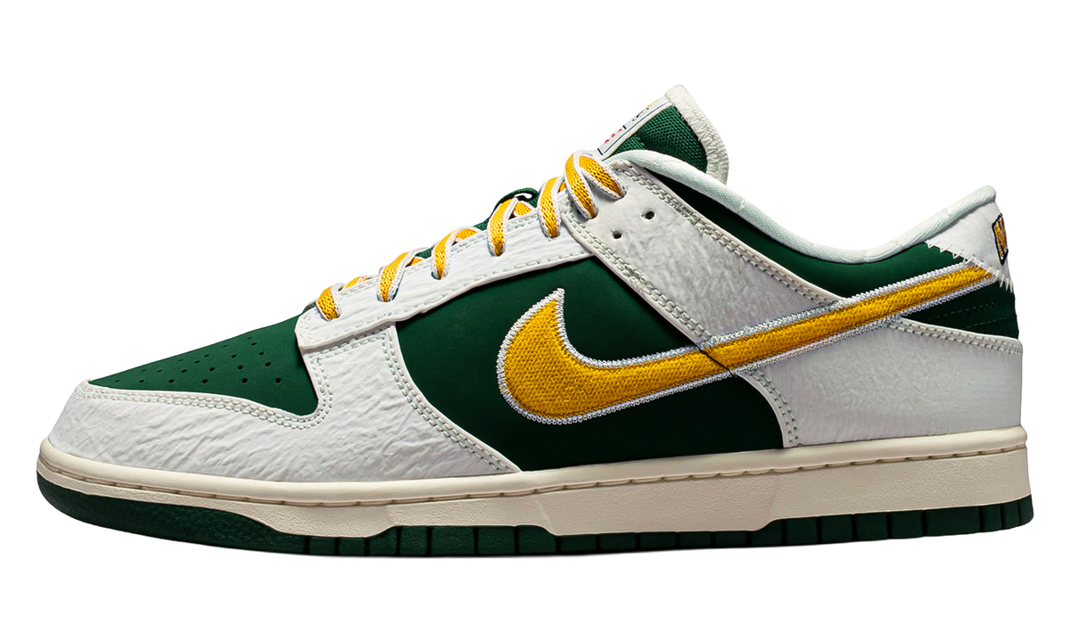 Nike Dunk Low Retro "Varsity Jacket Sail Fir University Gold" IM4413 100