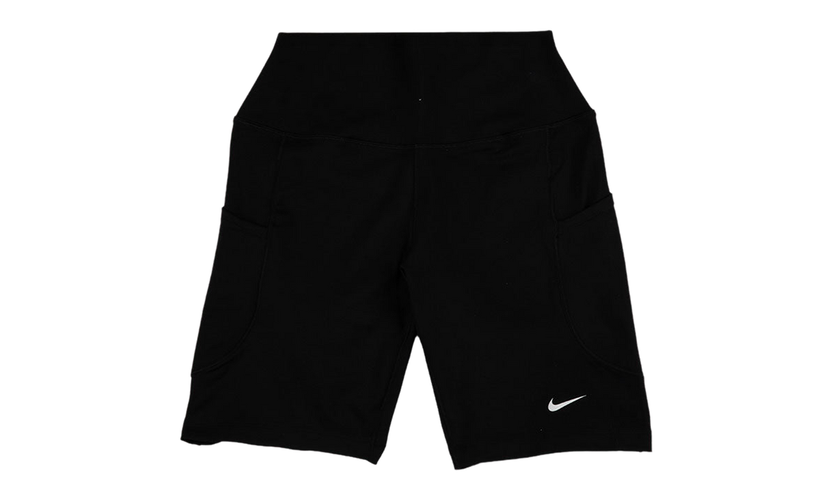 Nike One High-Waisted 8" Biker Shorts WMNS "Black / White" FZ6758 013