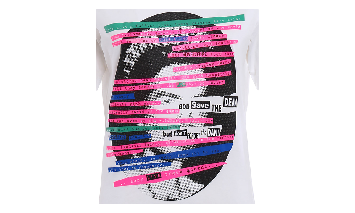 Dsquared2 Logo Print Cotton T-Shirt "White" S772GC0975 S22844 100
