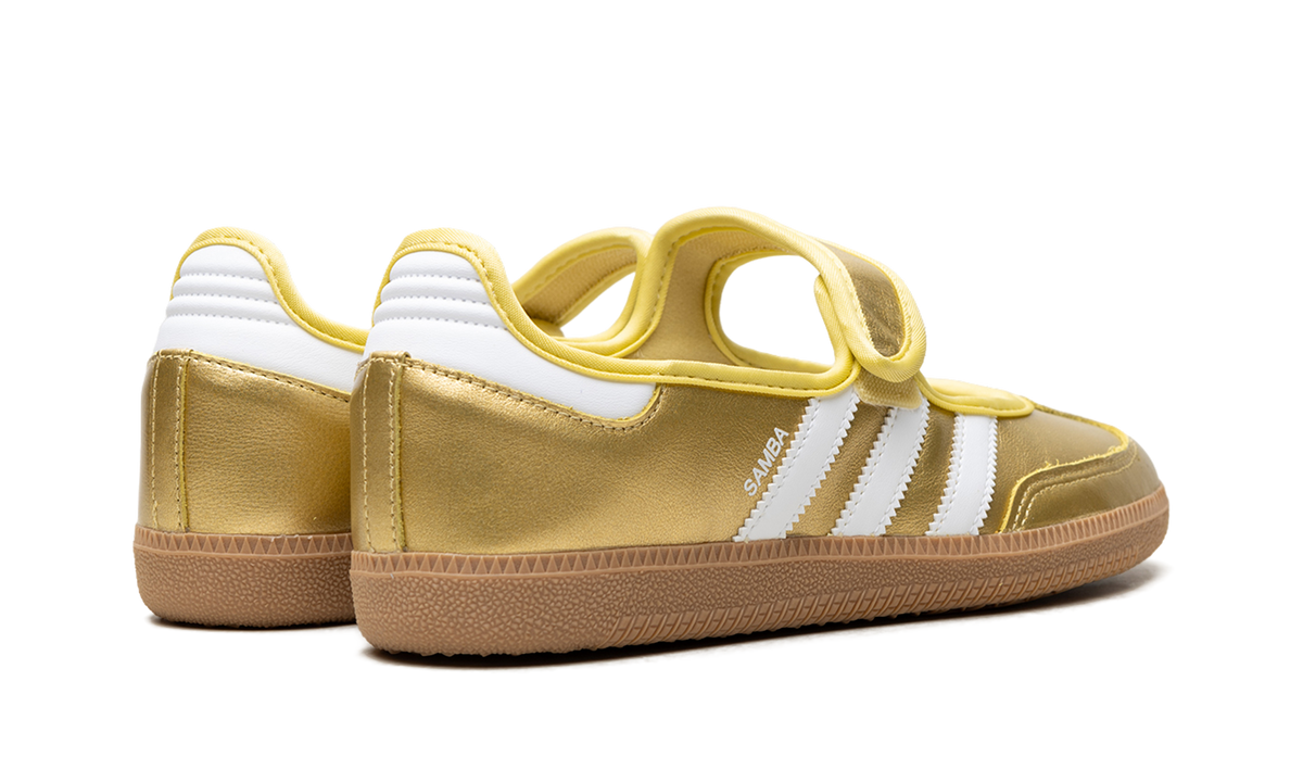 Adidas Samba Jane WMNS "Gold Metallic White" IH6599