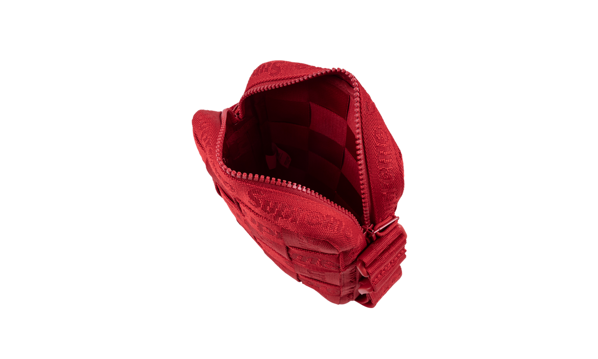 Supreme Woven Shoulder Bag "Red" SU556