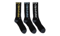 Chrome Hearts Socks (3 Packs) "Multicolor" CHRM0161