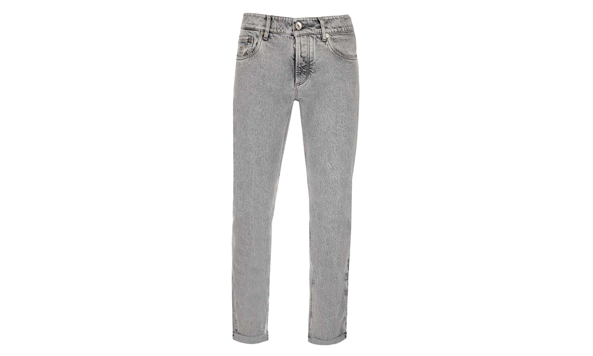 BRUNELLO CUCINELLI Straight-Leg Denim Jeans "Stonewashed" BRUN134
