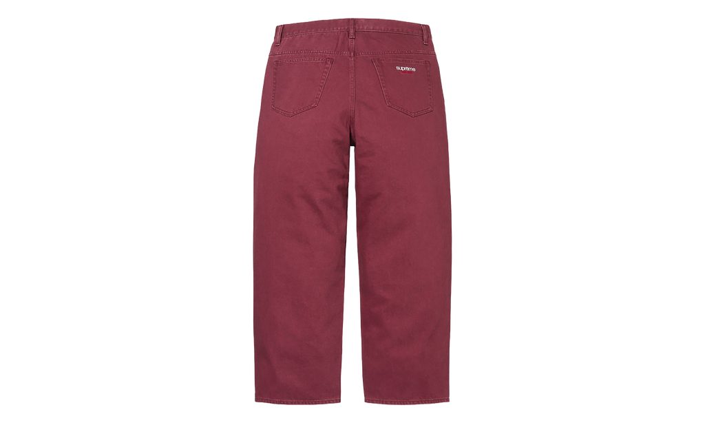 SUPREME Baggy Jeans "FW26 - Burgundy" SU28471