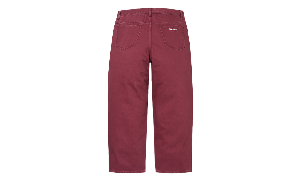 SUPREME Baggy Jeans "FW26 - Burgundy" SU28471