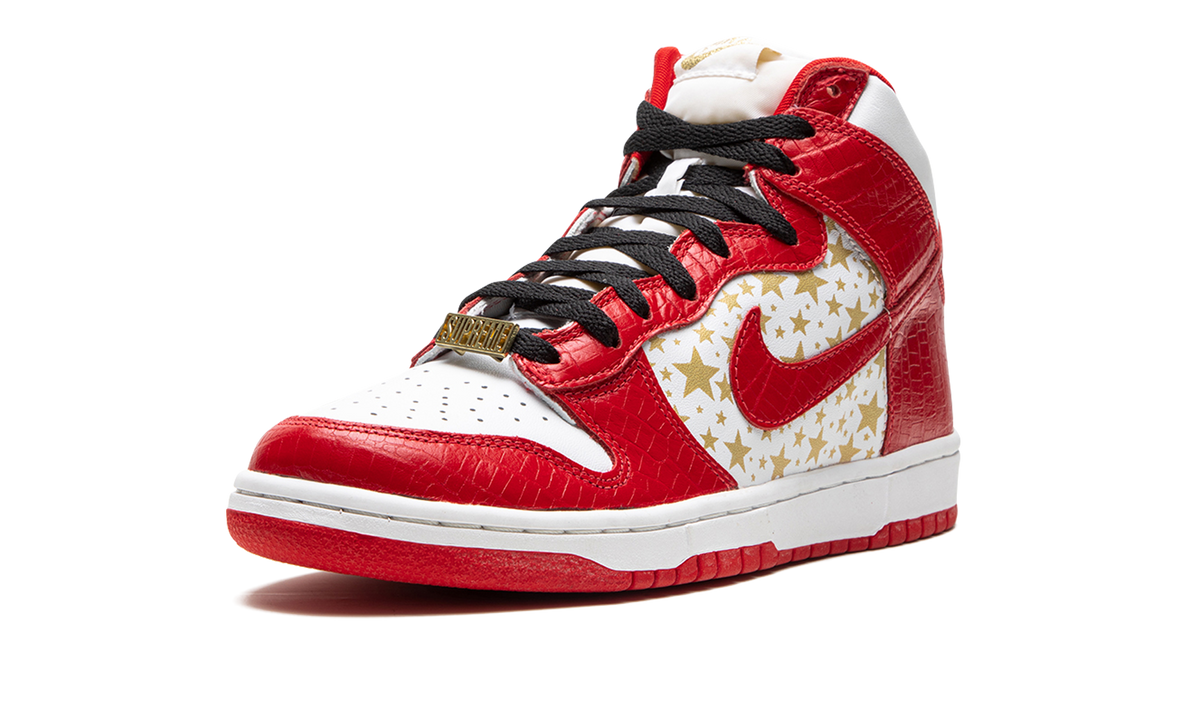 Nike SB Dunk High Pro "Supreme - Red Stars (2003)" 307385 161