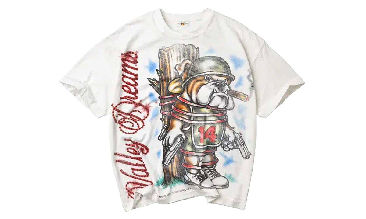 Vale Bling Dog Of War Tee "White" VAL330
