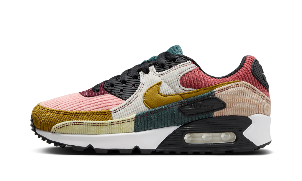 Nike AIR MAX 90 WMNS "Multi-Color Corduroy" FB8455 001