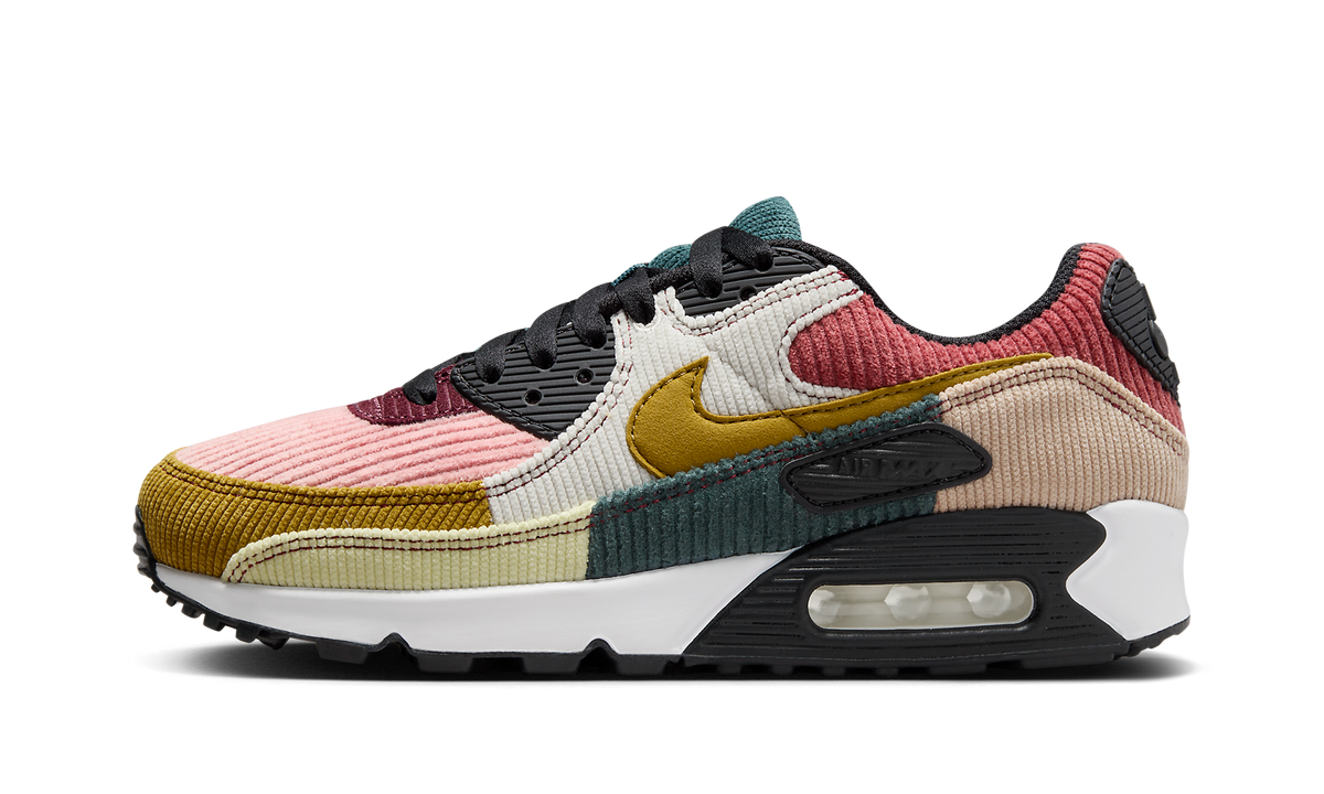 Nike AIR MAX 90 WMNS "Multi-Color Corduroy" FB8455 001