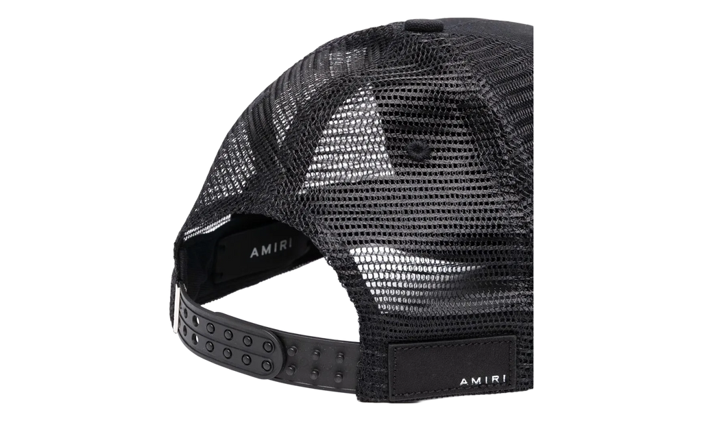 Amiri Core Logo Trucker Hat "Black / Yellow" XMAH001 011