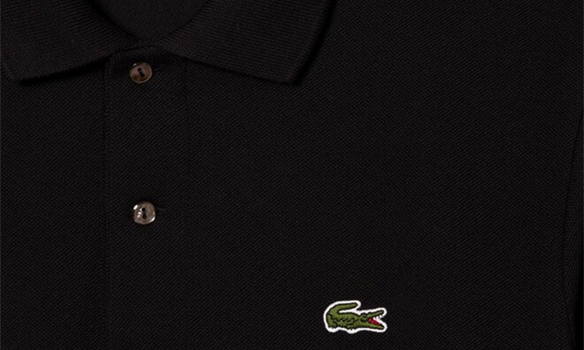 Lacoste Classic Fit Long-Sleeve Polo Shirt "Black" L1312 031