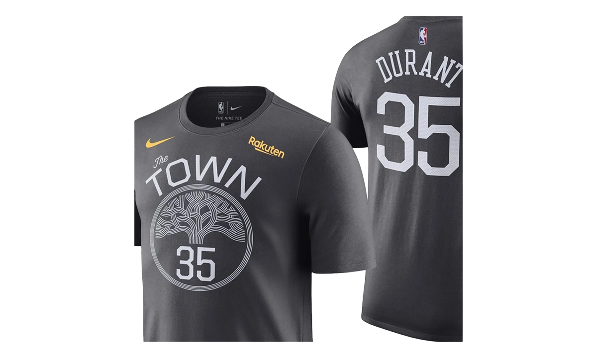 Nike NBA GS Warriors The Town Shirt WMNS "Kevin Durant" 871408 066