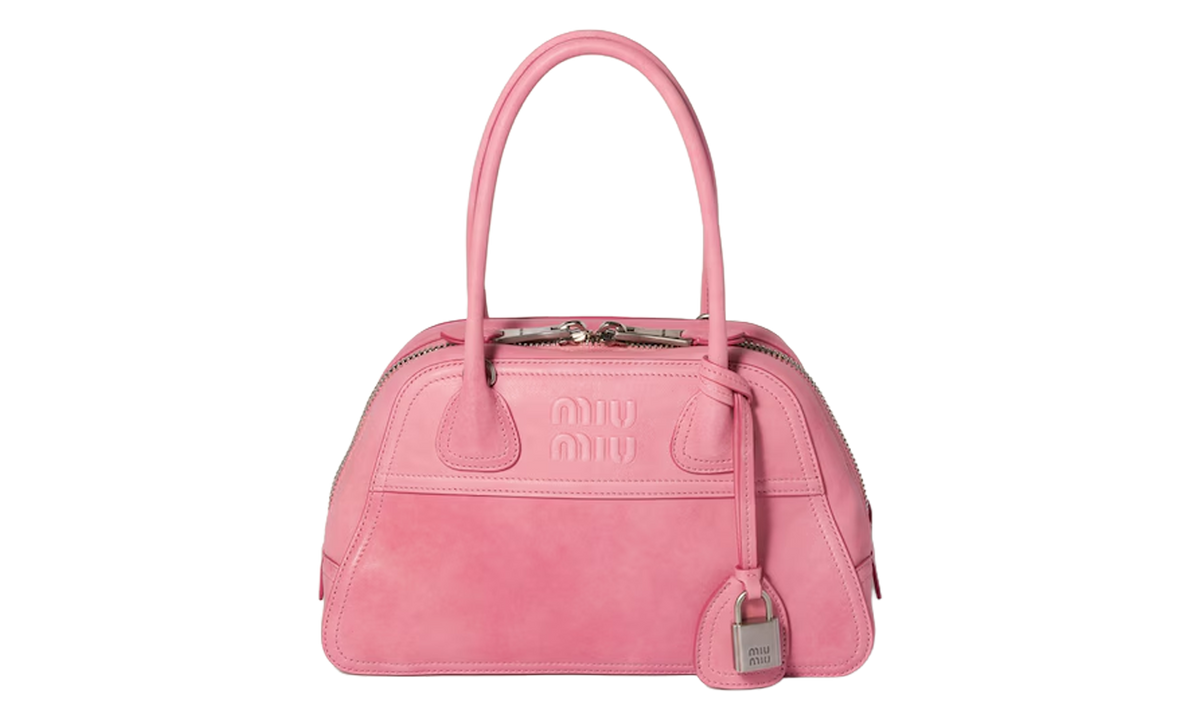 Miu Miu Vivant Nappa Leather Bag "Begonia Pink" 5BB200 2BBL F0638