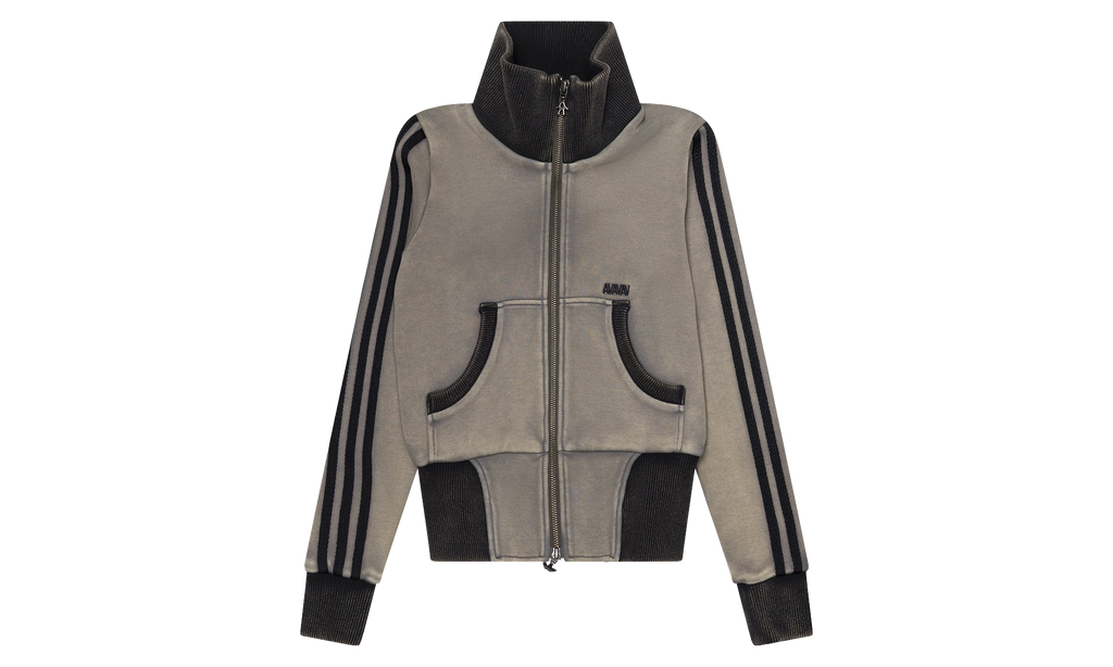 ADIDAS Avavav Cropped Track Jacket WMNS "Grey" KQ5922