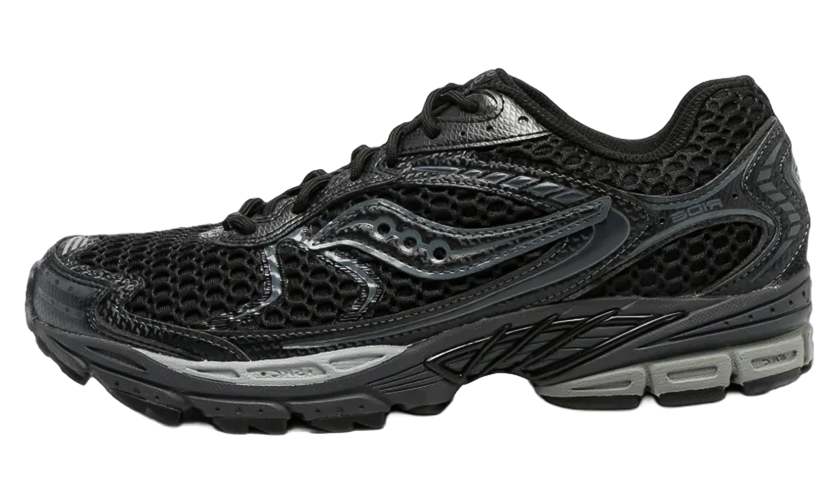 SAUCONY ProGrid Ride 1 "Black / Gunmetal" S101807 1001