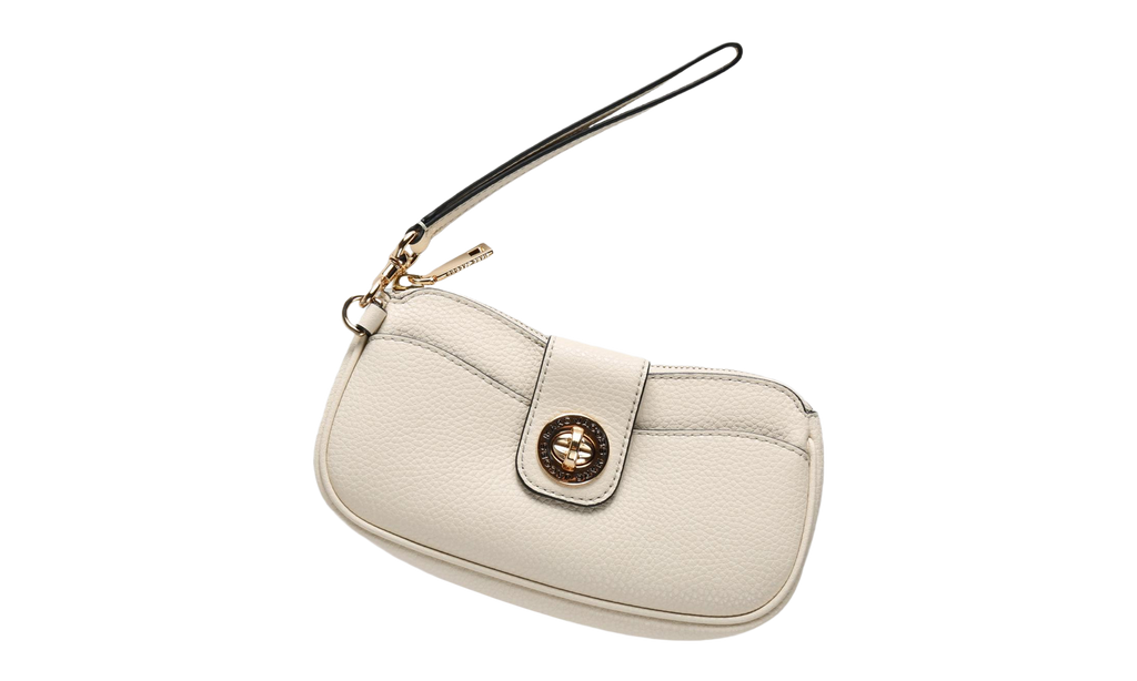 Marc Jacobs Signet Turnlock Slg Wristlet Bag "MARSHMALLO" 4R4SCP011S01-102