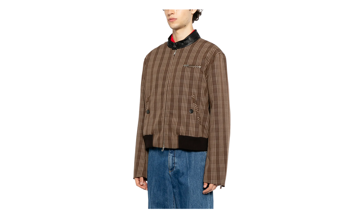 WALES BONNER Axis Jacket "Umber / Ivory / Black" MA26JA03WO02891