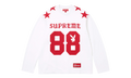 Supreme Playboy® L/S Football Top "SS26 - White" SU27097