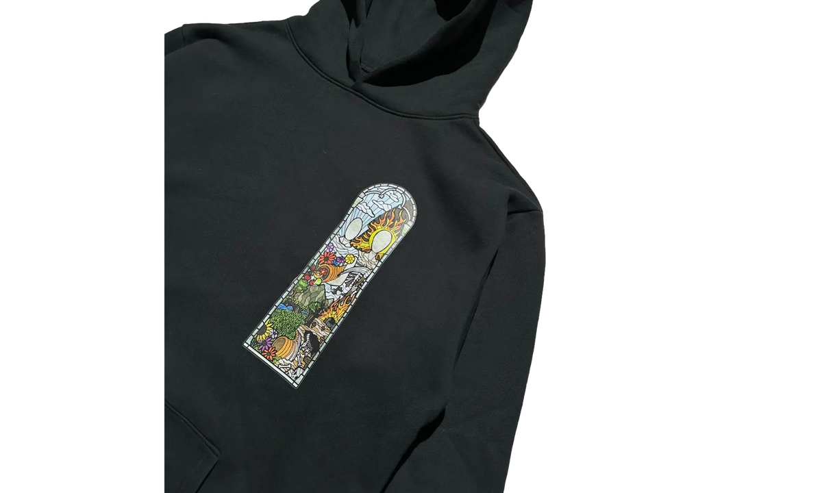 Who Decides War Stained Glass Hoodie "Black" WDW_HOODIE_BLK