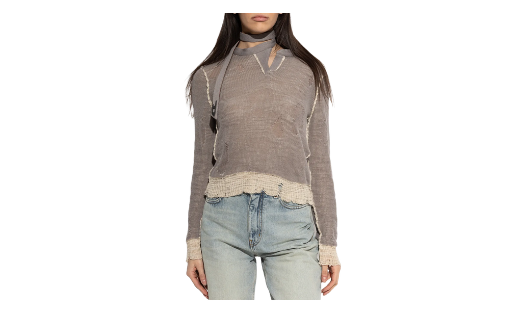 Diesel M-Dracarina Long Sleeves Top WMNS "Grey" A23721 0EGEG 7FM