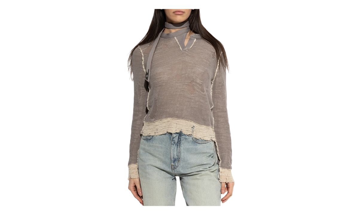 Diesel M-Dracarina Long Sleeves Top WMNS "Grey" A23721 0EGEG 7FM