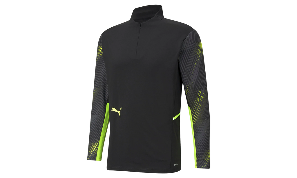 Puma INDIVIDUALCUP TRAINING 1/4 ZIP TOP "Black" 657211 40