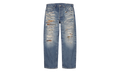 Supreme MM6 Maison Margiela Distressed Loose Fit Selvedge Jean "SS26 - Blue" SU27182
