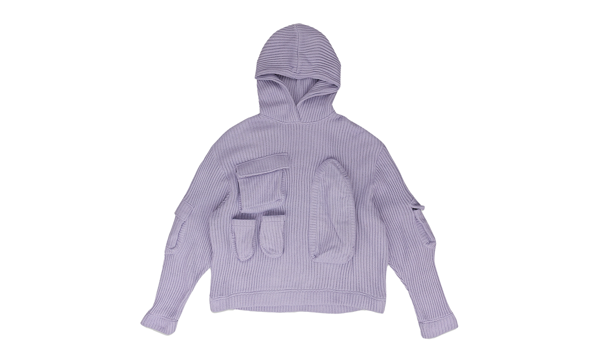 Who Decides War MULTI POCKET SWEATSHIRT "VIOLET" 11100290014AW23