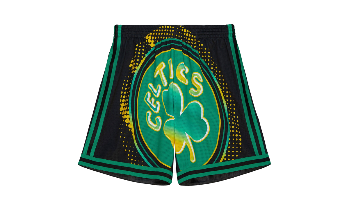 Mitchell & Ness Big Face 7.0 Fashion Shorts "NBA Celtics" PSHR5906 BCEYYPPPBLCK