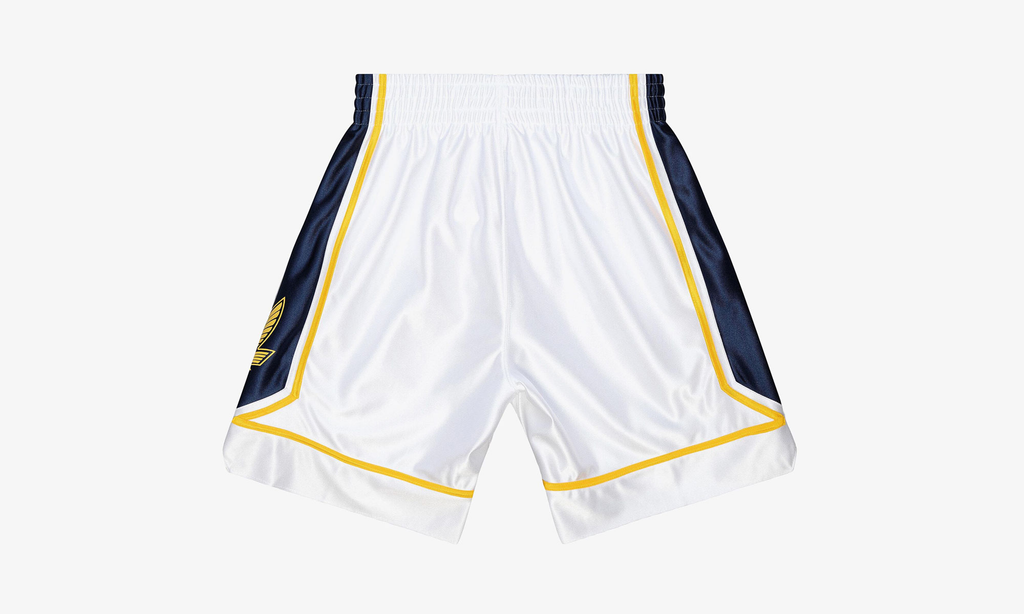 Mitchell & Ness NCAA WHITE SHORTS MARQUETTE 2002 "MARQUETTE" ASHR4491 MAU02PPPWHIT
