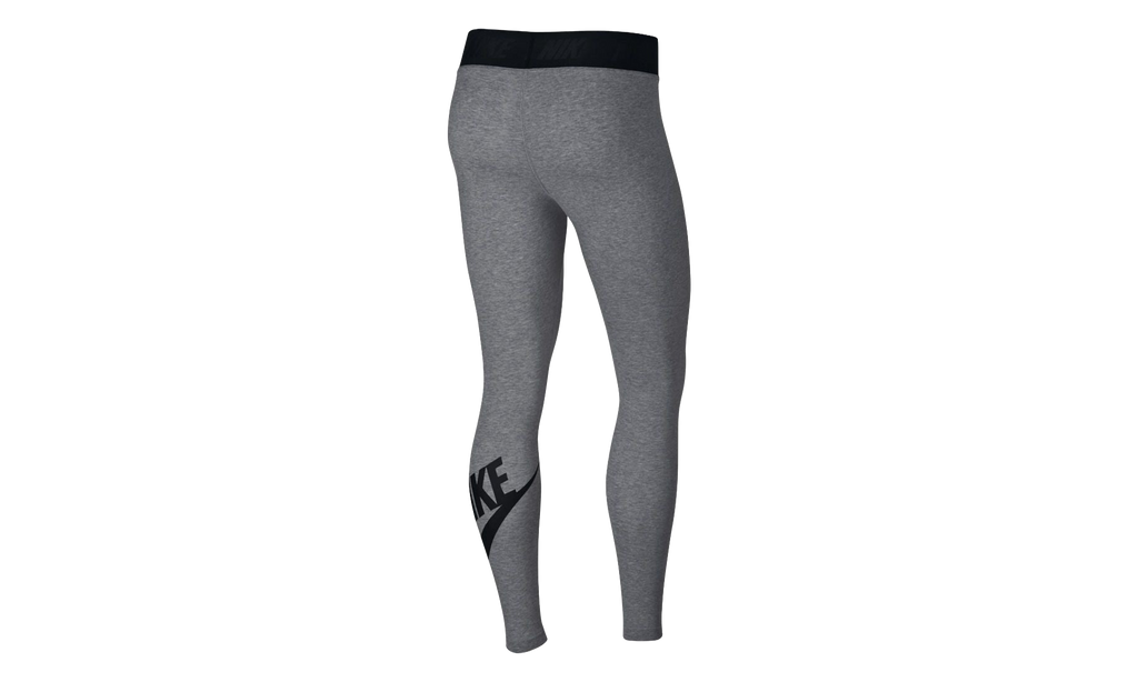 Nike Sportswear Leg-A-See High-Rise Leggings WMNS "Carbon Heather / Black" 933346 091