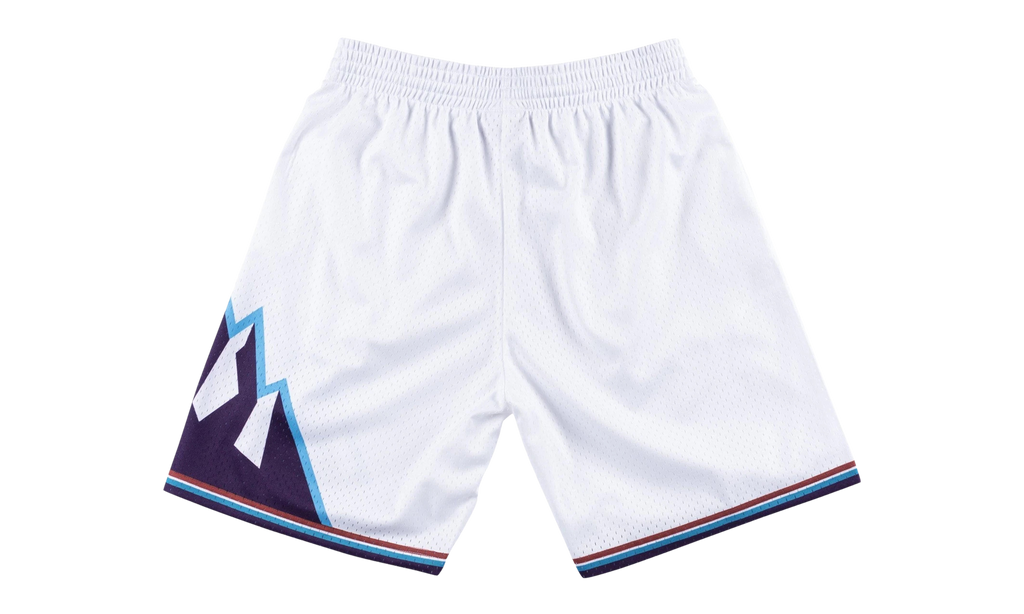 Mitchell & Ness NBA Swingman Shorts "1996 Utah Jazz - White" SMSHAC19029 UJAWHIT96