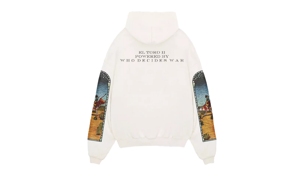 Who Decides War X EST Gee Stained Glass Hoodie "WHITE" WDSG627