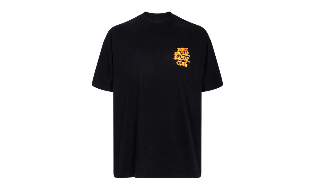 Anti Social Social Club Low Brow Premium Tee "Black" AS0386