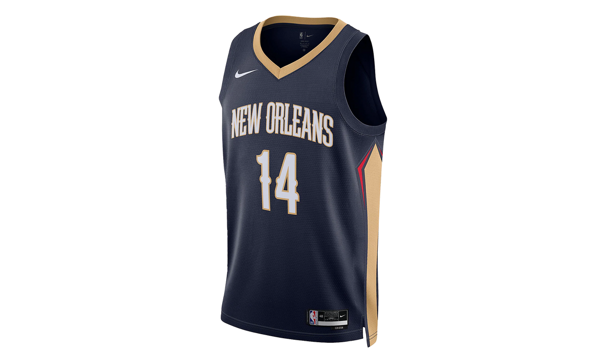 Nike NBA NEW ORLEANS PELICANS 'INGRAM 14' SWINGMAN JERSEY "Navy" DN2014 420