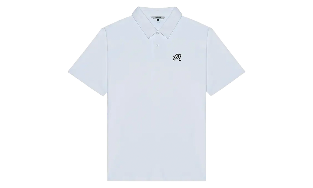 MALBON GOLF Fairway Polo "White" M 9402 WHT