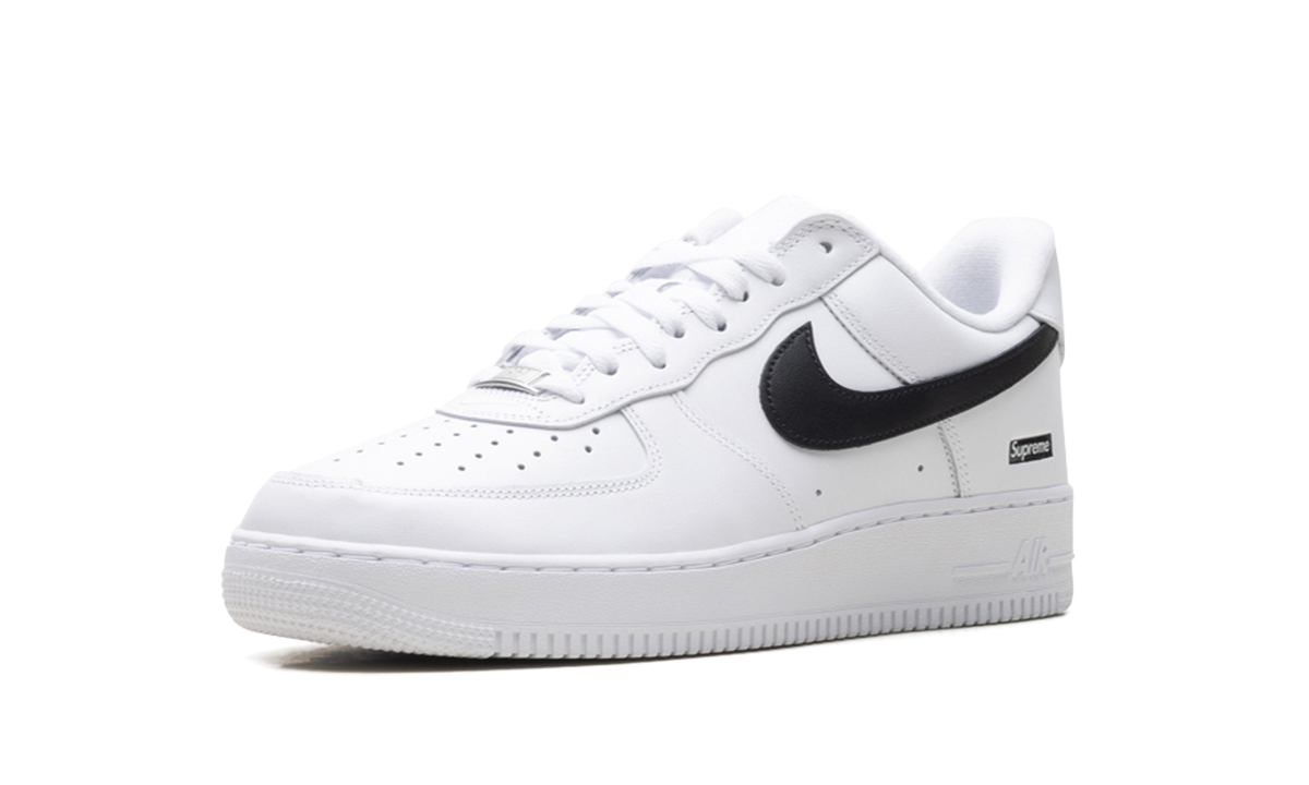 Nike Air Force 1 Low "Supreme - Mini Box Logo White / Black" CU9225 102