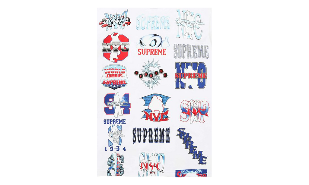 Supreme Flash Tee "SS26 - White" SU27149