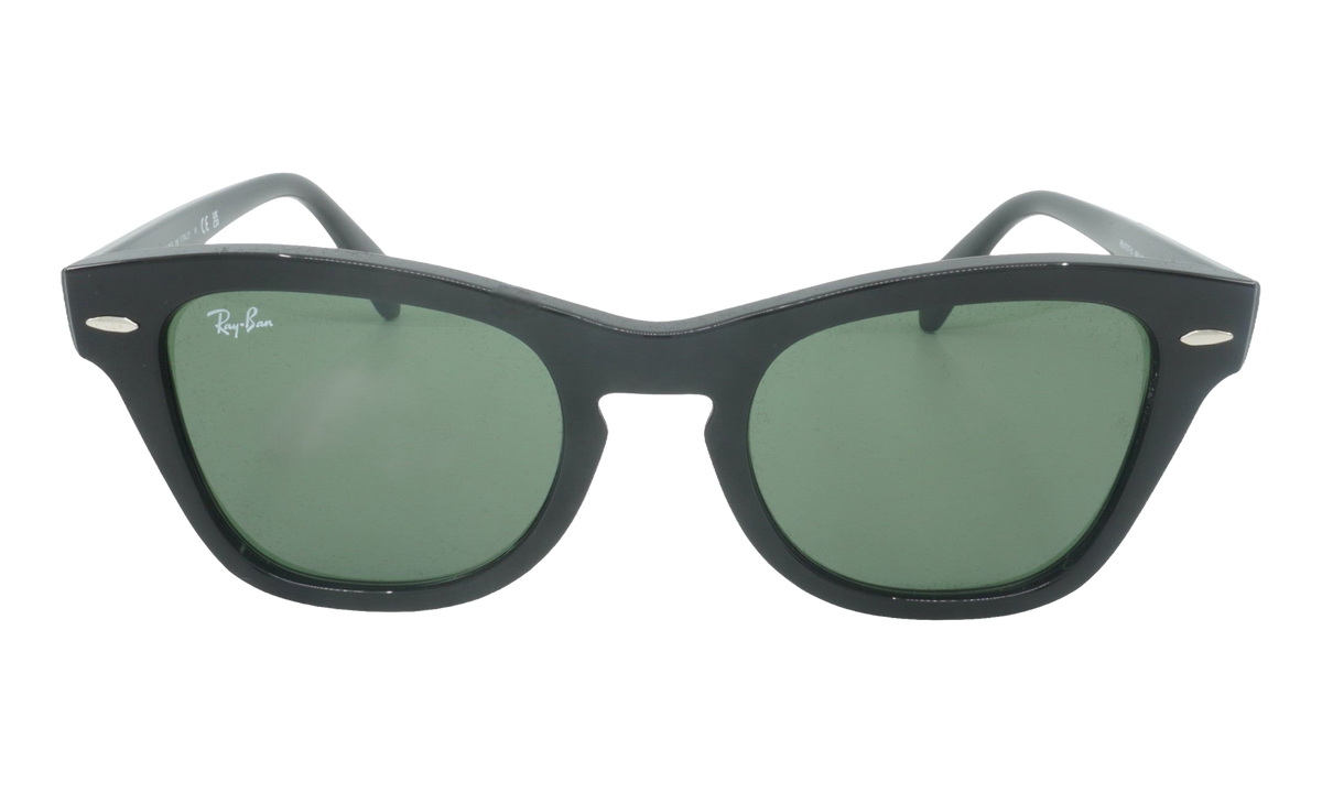 Rayban [RB0707S-901/31_50] Unisex Ray Ban Square Sunglasses "Black" RB0707S-901-31_50