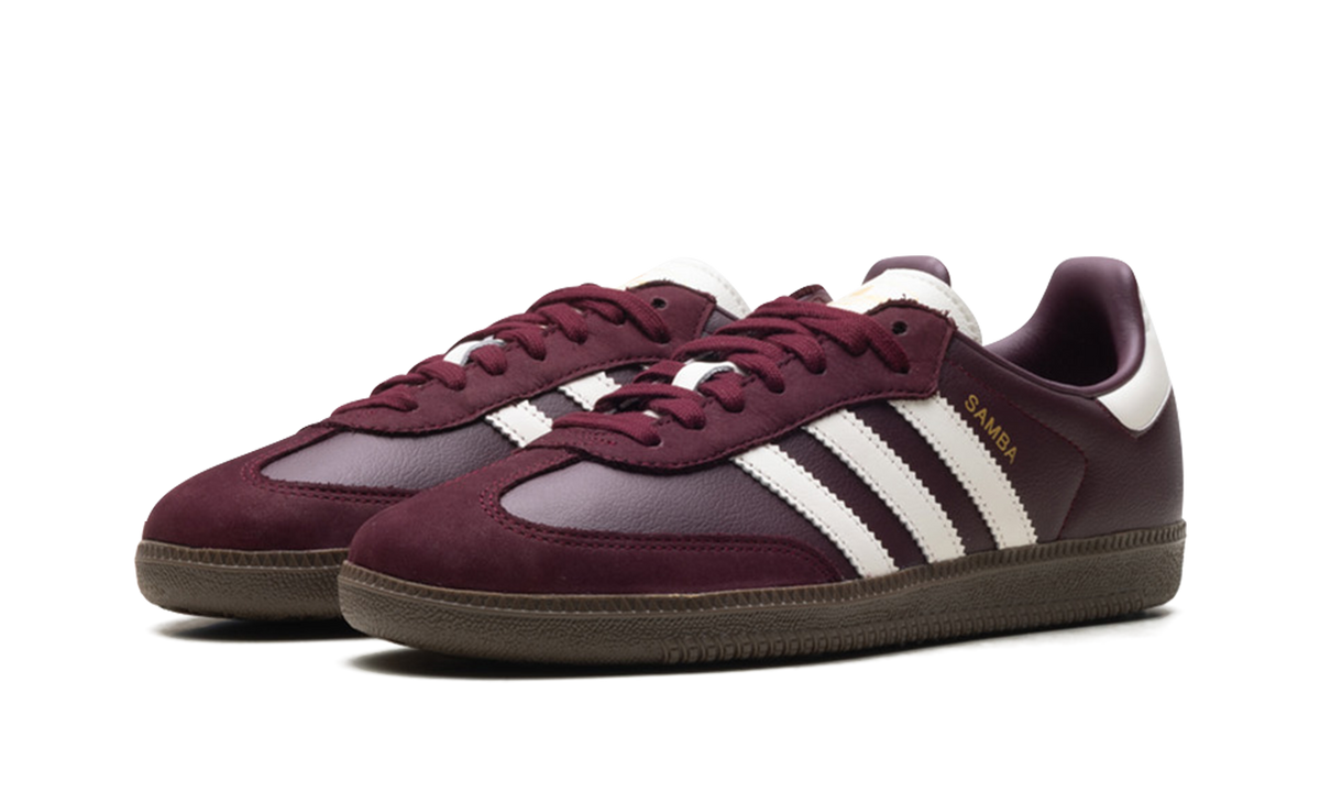 Adidas Samba OG WMNS "Maroon Off White Gum" JR8844
