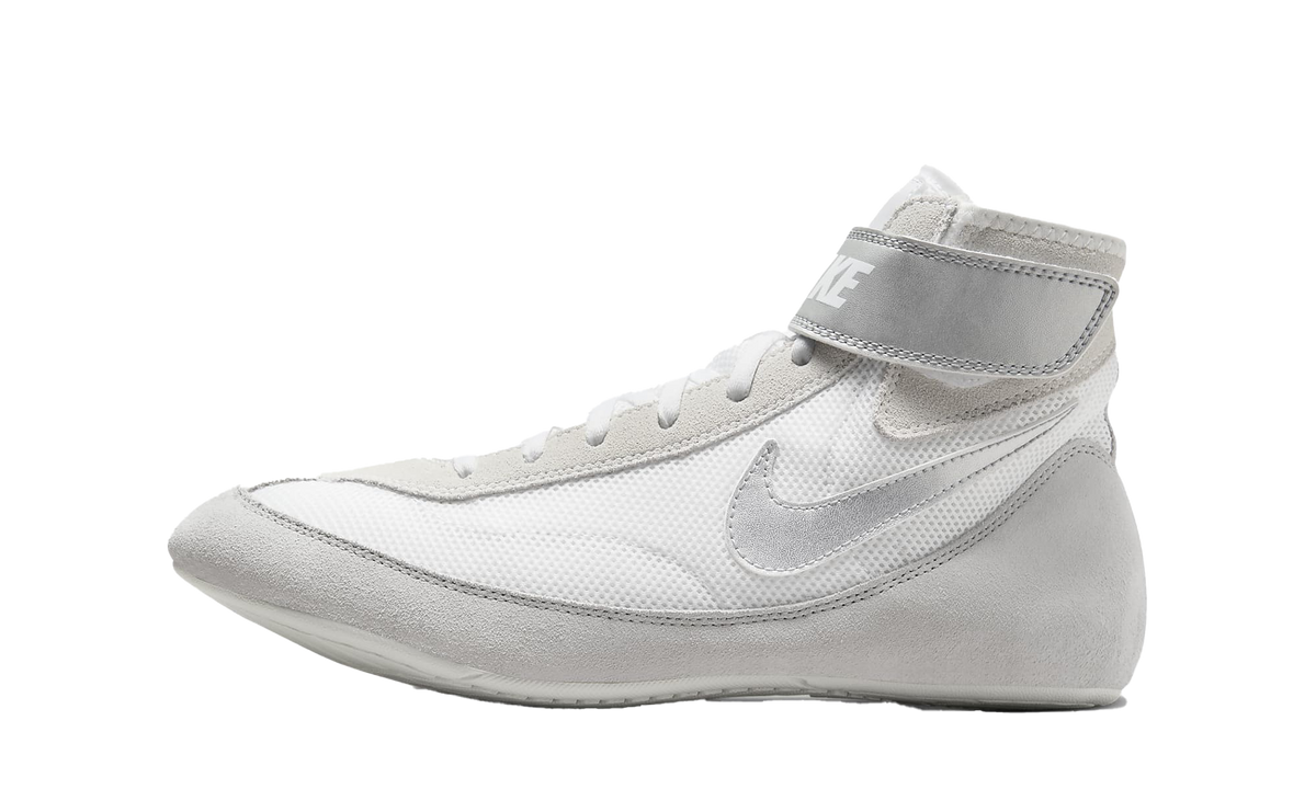 Nike Speedsweep 7 Wrestling "White / Metallic Silver" 366683 100